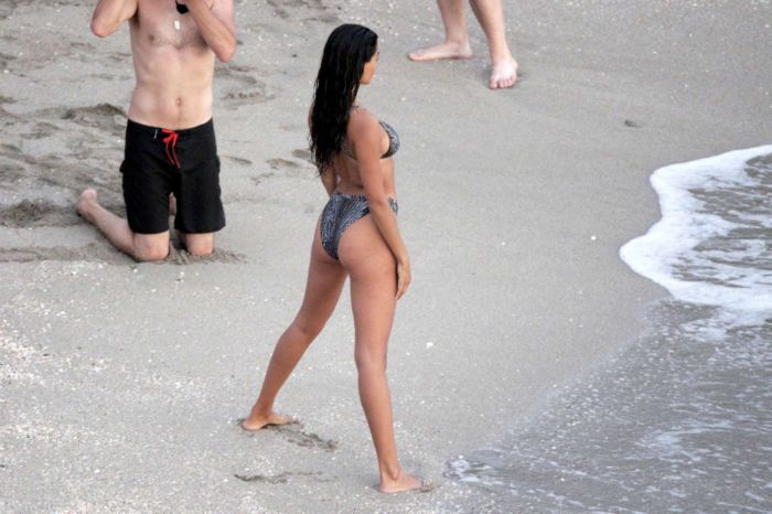 Kelly Gale In Bikini On A Yacht For Victoria's Secret Photoshoot