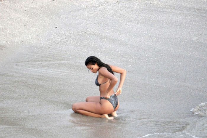 Kelly Gale In Bikini On A Yacht For Victoria's Secret Photoshoot