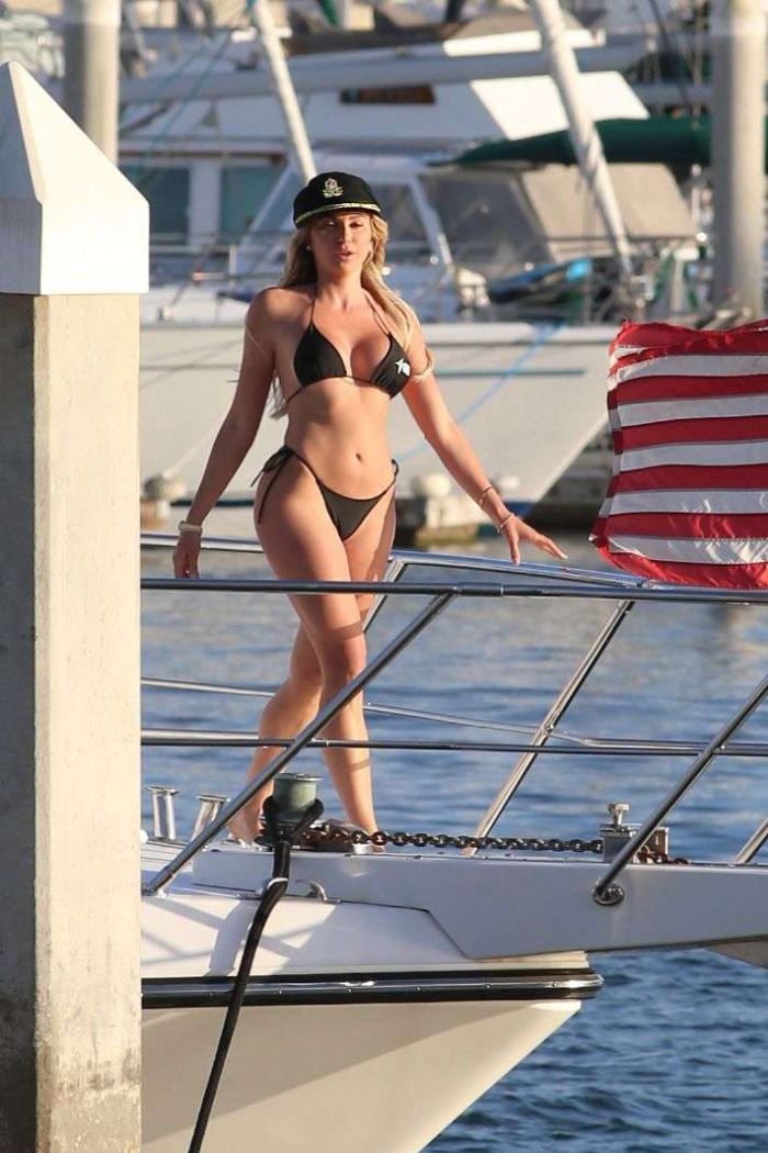 Khloe Terae's Sensational Bikini Shoot On A Yacht In Marina Del Rey