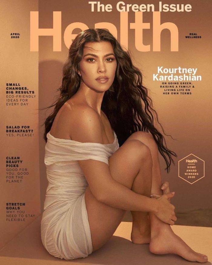 Kourtney Kardashian Photoshoot For Health Magazine (April 2020)