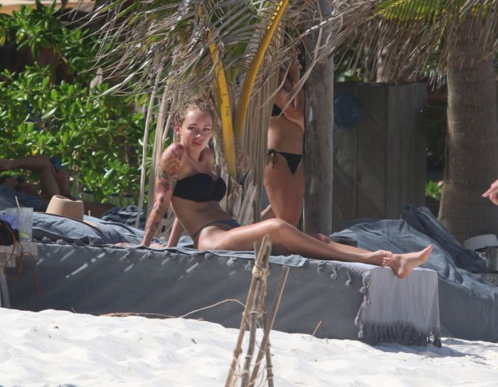 Liza Lash On A Bikini Vacation At The Beach In Tulum