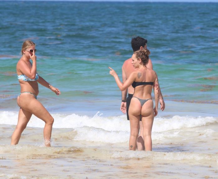 Liza Lash On A Bikini Vacation At The Beach In Tulum