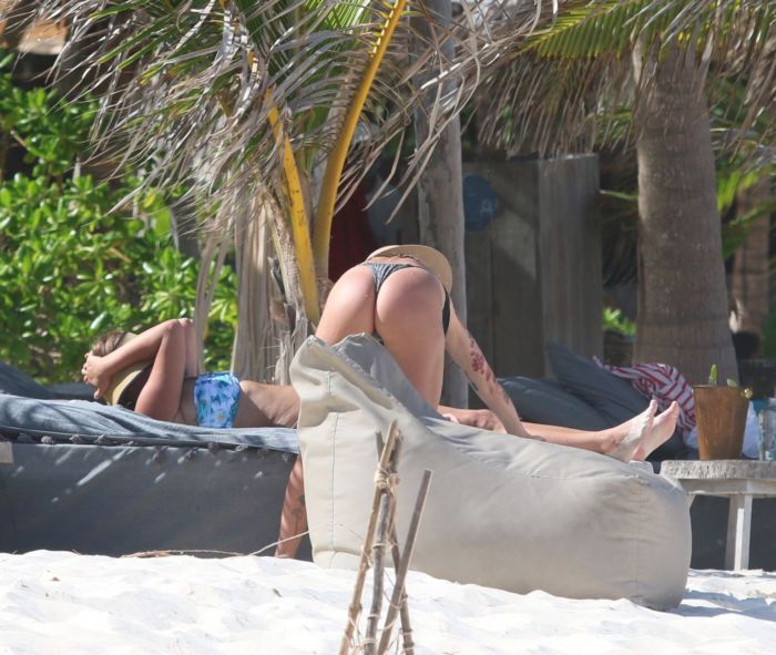 Liza Lash On A Bikini Vacation At The Beach In Tulum