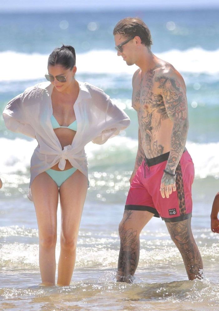 London Shay Goheen Vacationing In Bikini On The Gold Coast