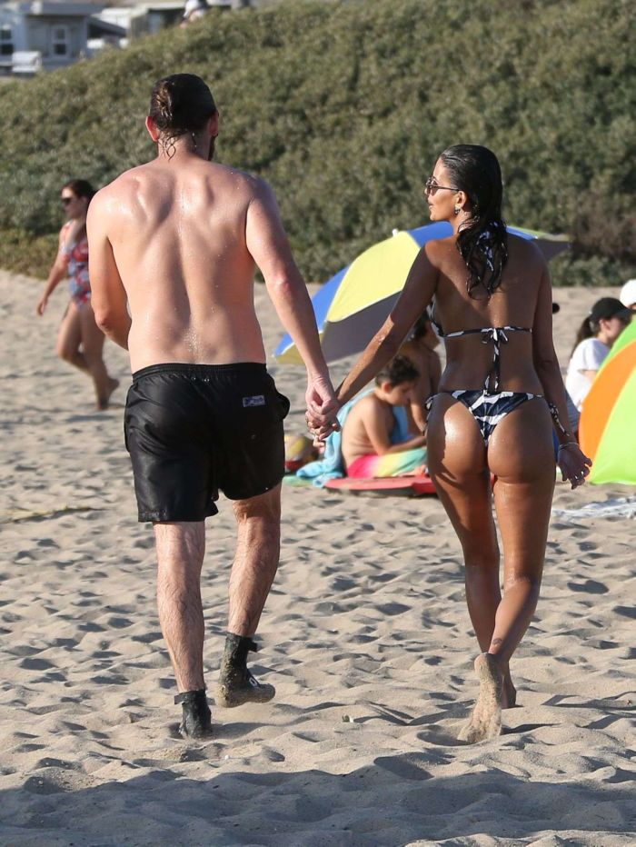 Marcela Braga And Alessandra Ambrosio Enjoying Together In Bikinis At The Beach
