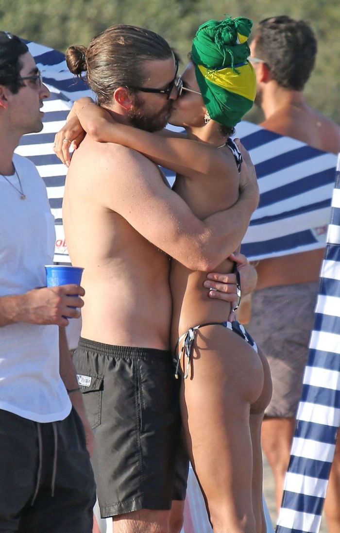 Marcela Braga And Alessandra Ambrosio Enjoying Together In Bikinis At The Beach