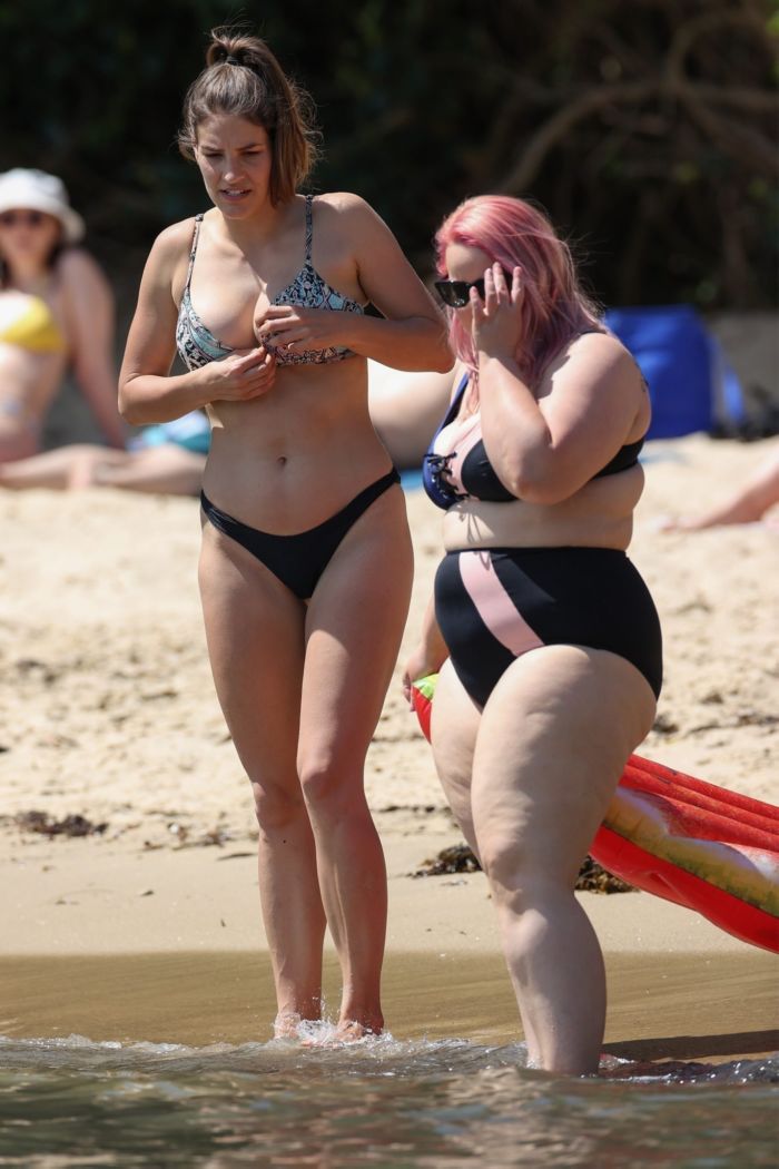 Marina Ivanovic Candids In Bikini On The Beach In Sydney