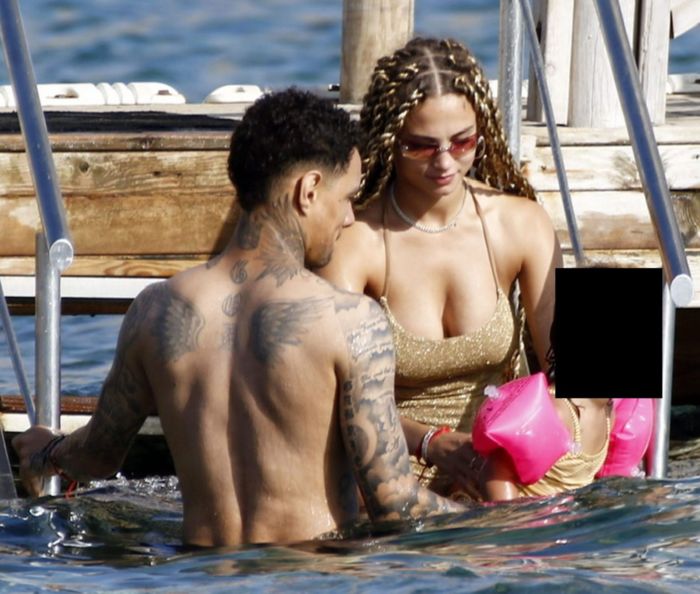 Rose Bertram In Bikini On A Holiday With Her Family In Ibiza