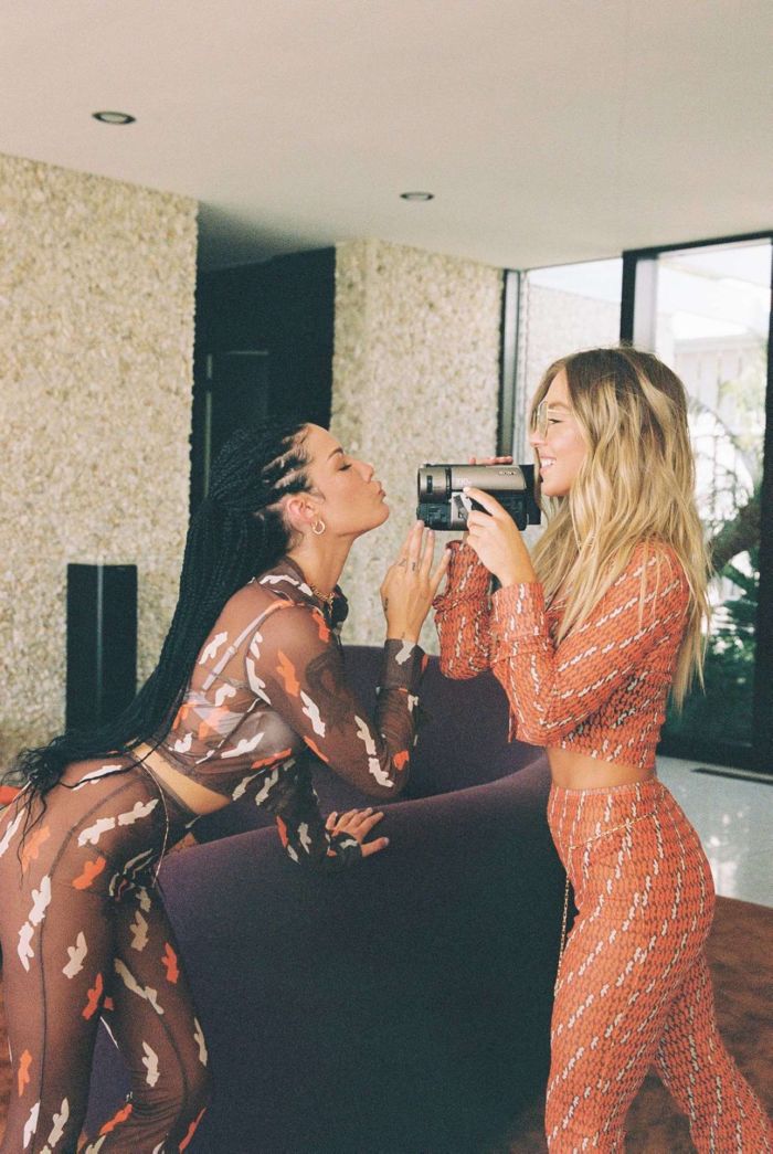 Sydney Sweeney And Halsey For A Swimsuit Photoshoot