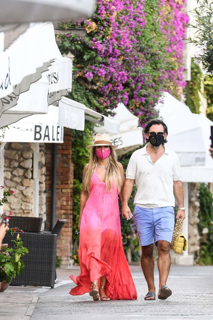 Sylvie Meis In Bikini With Hubby Niclas Castello During Their Honeymoon In Capri