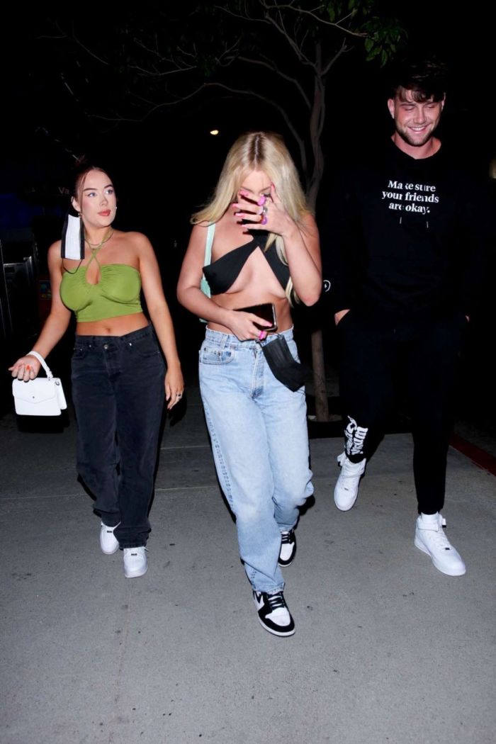 Tana Mongeau In A Crazy Outfit Out In Hollywood