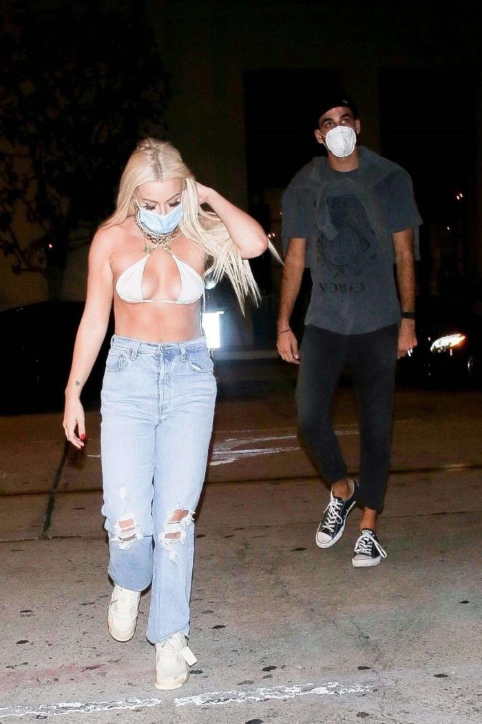 Tana Mongeau Out For A Night Out In West Hollywood