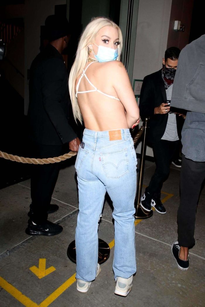 Tana Mongeau Out For A Night Out In West Hollywood