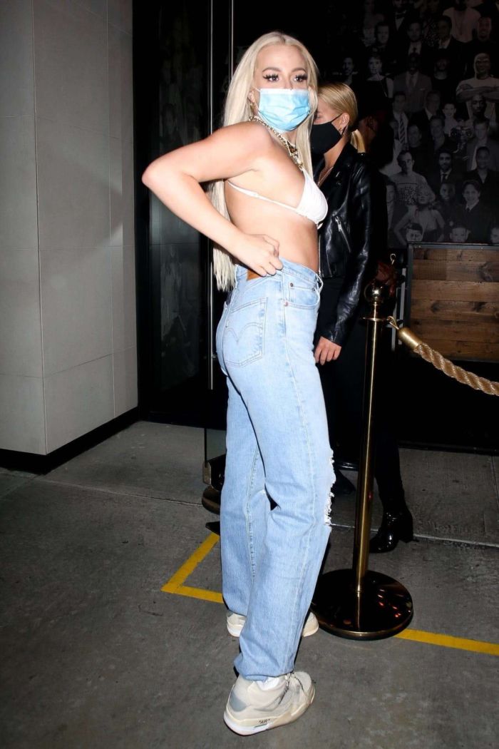 Tana Mongeau Out For A Night Out In West Hollywood