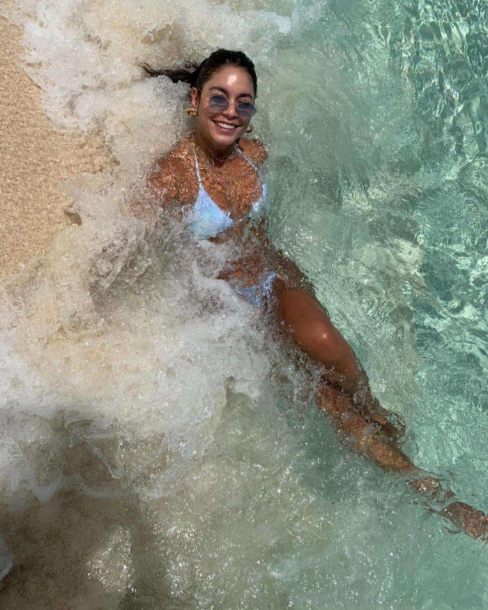 Vanessa Hudgens In A Bikini At The Beach